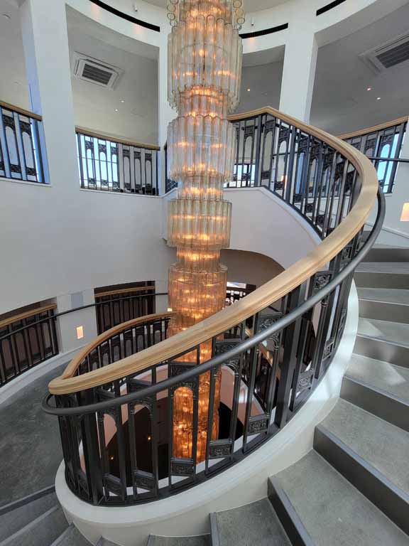 Spiral Staircase at Restoration Hardware Pier 70 San Francisco